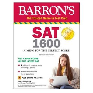 Barron’s SAT 1600 Prep Book – Good Condition